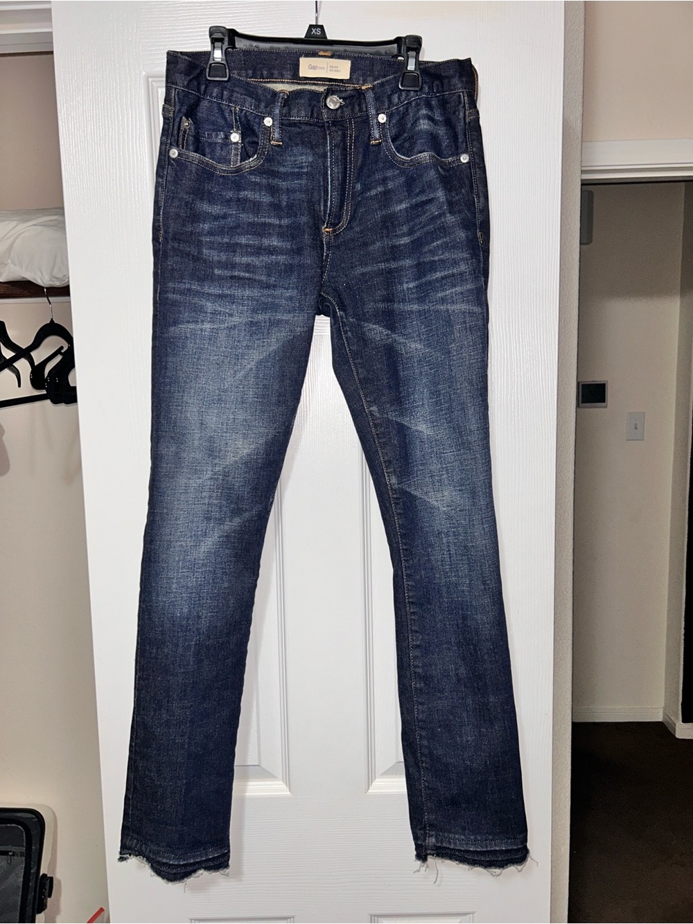 Women’s GAP 1969 Dark Blue Wash Skinny Jeans 👖 28x30